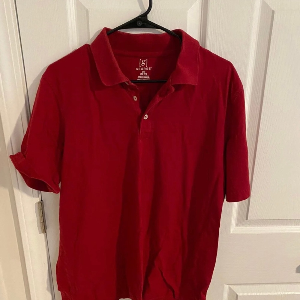 George Red Polo New